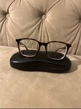 RAYBAN Tortoiseshell Optical Frames - Classic Brown Eyeglasses